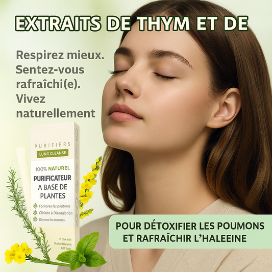 LOVILDS Bâton de Relaxation à la Molène – Apaise les Poumons, Détoxifie, Rafraîchit l'Haleine