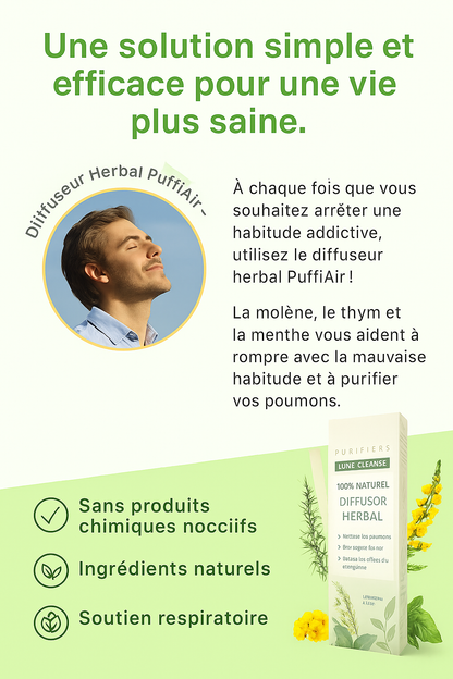 LOVILDS Bâton de Relaxation à la Molène – Apaise les Poumons, Détoxifie, Rafraîchit l'Haleine